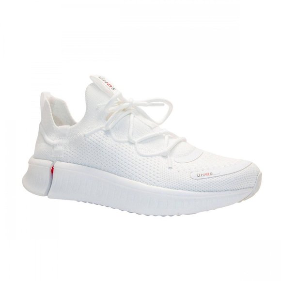 Unos By Sz Adult Mens Womens Low Top Neillum Sneakers White M 8.0-9.0/W 9.5-10.5 - Picture 9 of 13